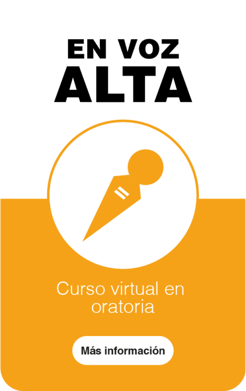 Imagen ilustrativa para le curso virtual en oratoria de El Morenito Inc
