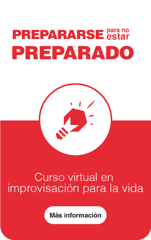 Imagen ilustrativa del curso virtual en improvisación para la vida de El Morenito Inc