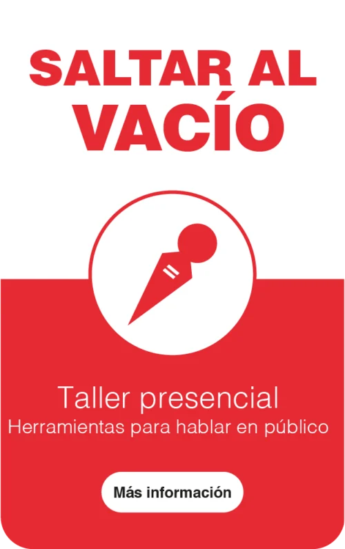 imagen de referencia del taller de herramientas prácticas para hablar en público